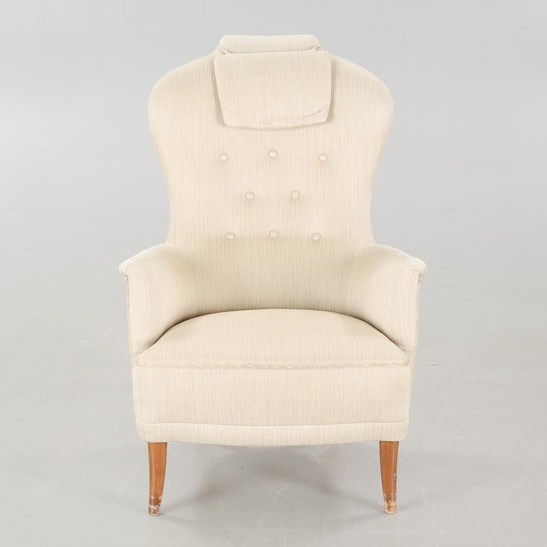 CARL MALMSTEN, fåtölj, "Farmor", 1900-talets andra hälft.