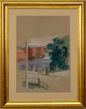 Eero Järnefelt · EERO JÄRNEFELT, akvarell, osign.