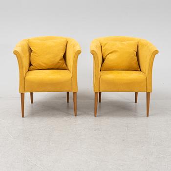 Marie Norell-Möller, a pair of 'Cicci', easy chairs, Norell Möbel.