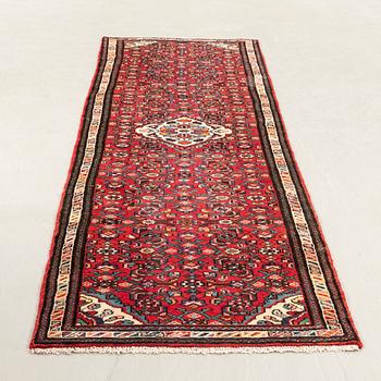 Carpet Oriental semi-antique gallery approx. 320x88 cm.