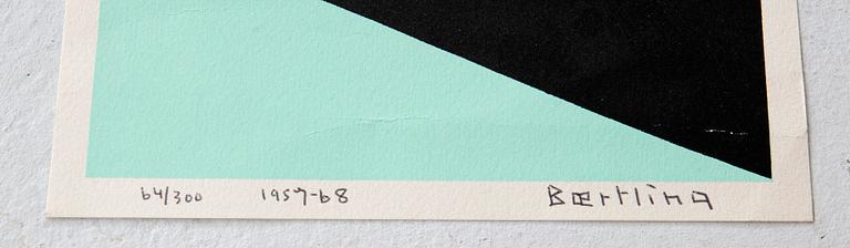 Olle Bærtling, färglitografi, 1957-68.