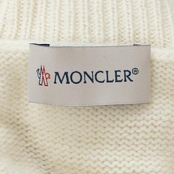 Moncler, A 'Lupetto tricot' wool turtleneck sweater, size M.