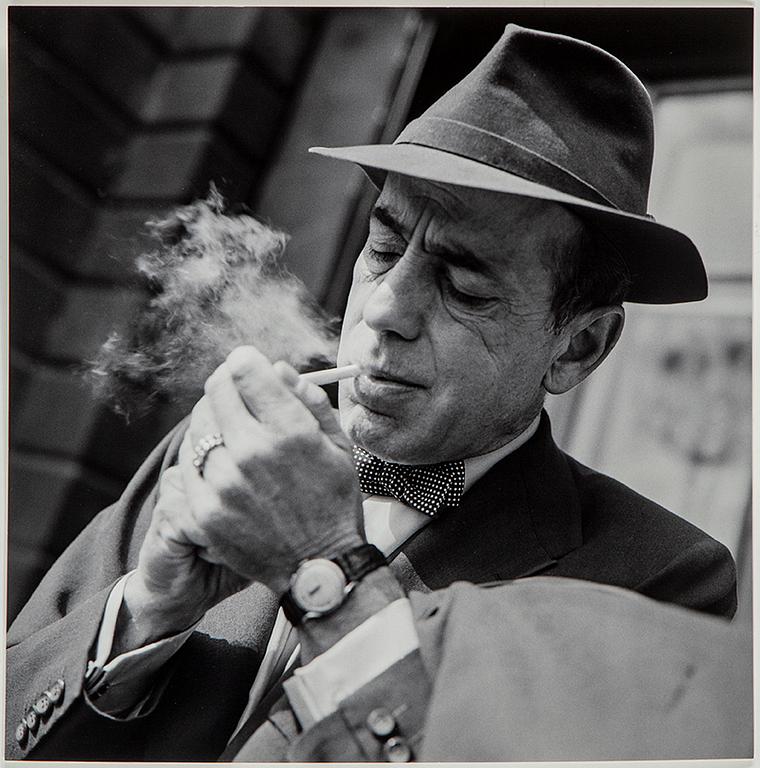 PER-OLOW ANDERSON, a photograph of Humphrey Bogart numbered 2/5 on verso.