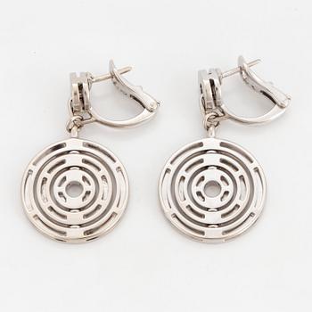 BULGARI, 'Astrale', Earrings. 18K white gold.