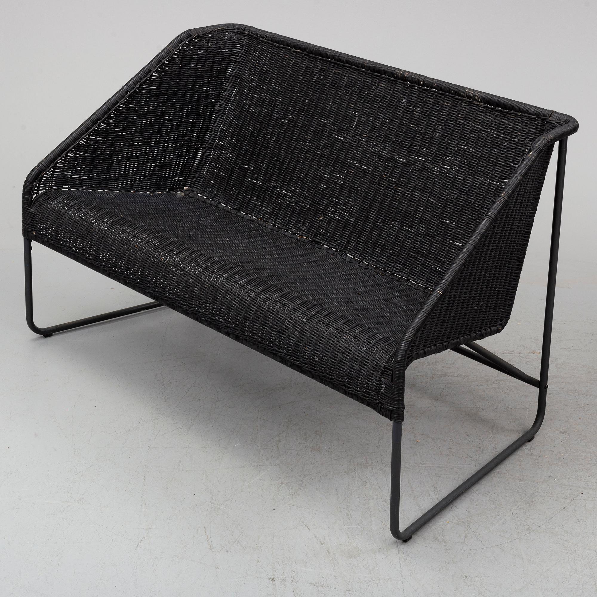 INGEGERD RÅMAN, a 'Viktig' rattan and tubular steel furniture sute from IKEA, 2016.
