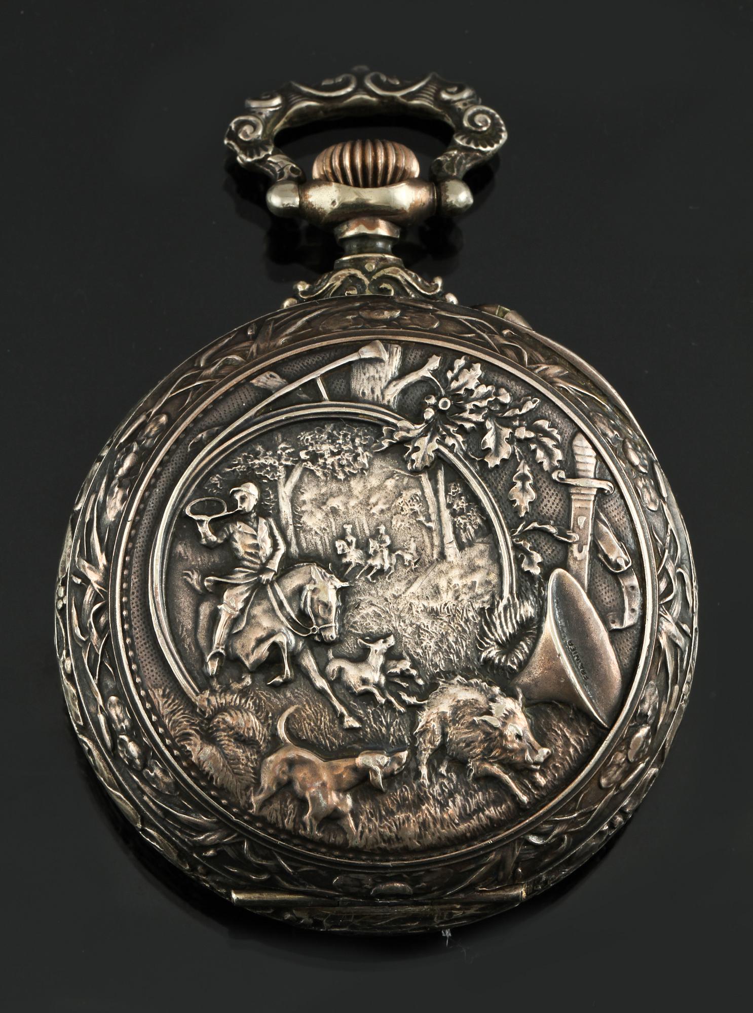 FICKUR, silver, "Le Rêve", Argentan, Schweiz. Vikt 141 g.