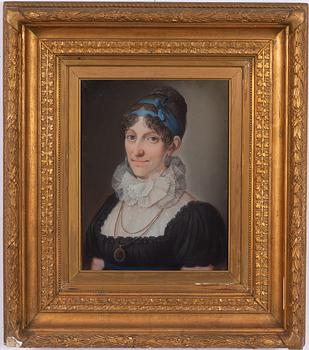 Unknown artist, 19th century, Damp portrait.