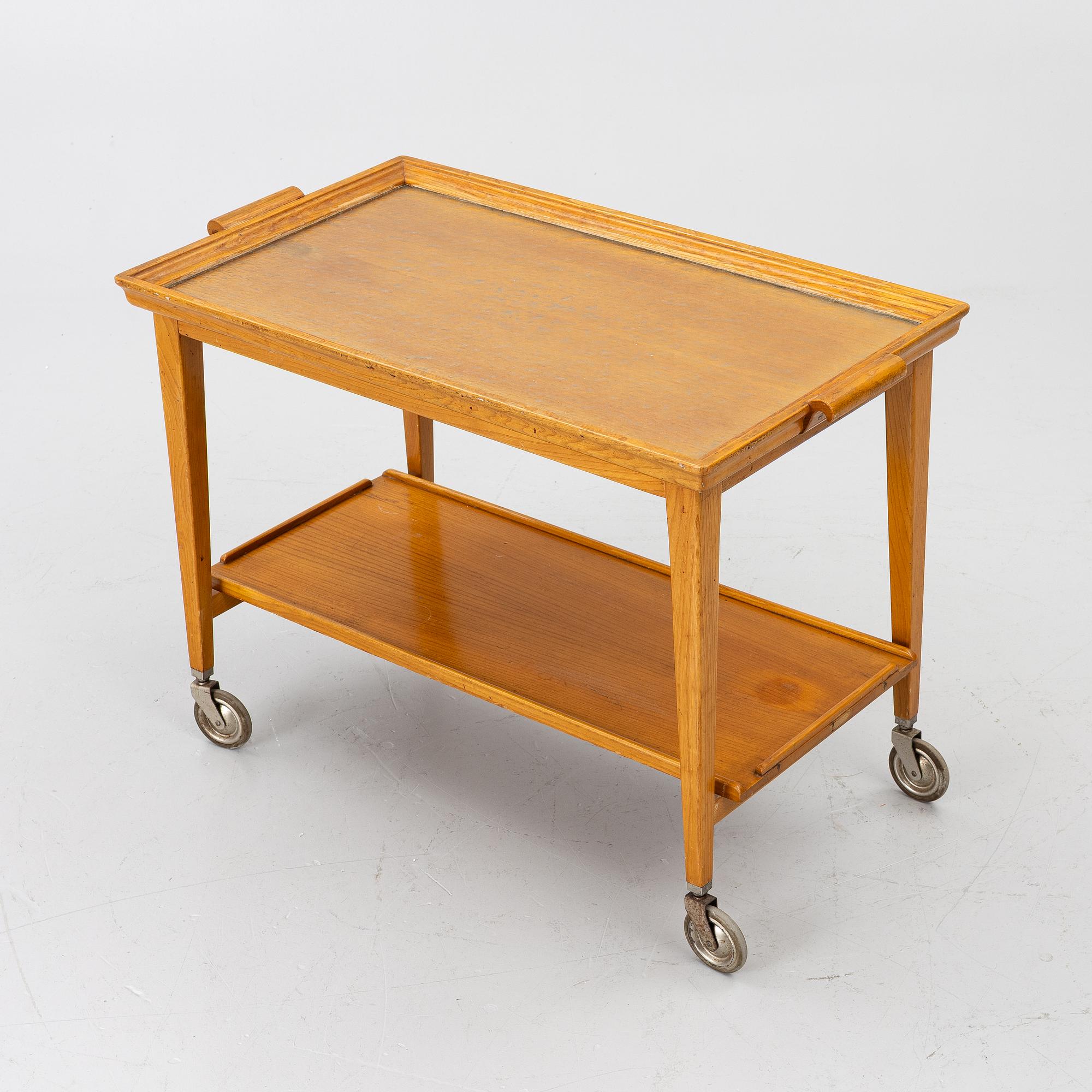 Serving trolley, 1930s/40s.