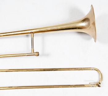 TROMBON, mässing.