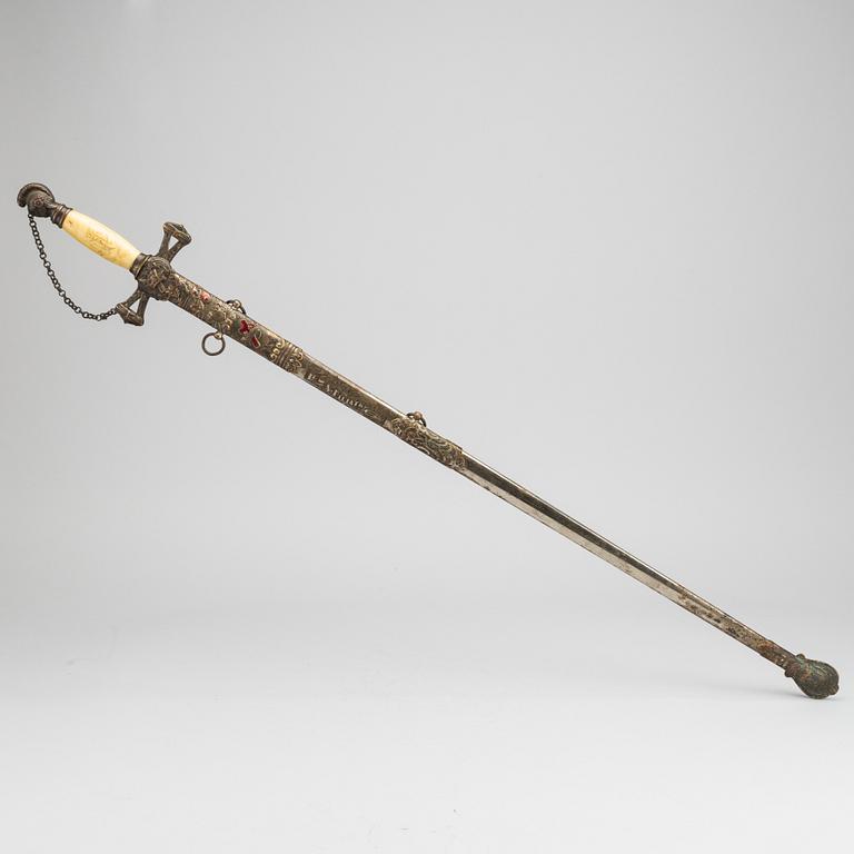 AMERICAN RAPIER LATE 19TH/EARLY 20TH CENTURY.