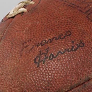 AMERIKANSK FOTBOLL, läder, 1900-talets andra hälft.