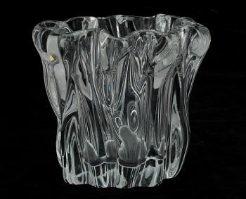 VAS, glas,  "Stubbe" signerad Tapio Wirkkala -3241. Iittala, Finland 1900-talets senare hälft.