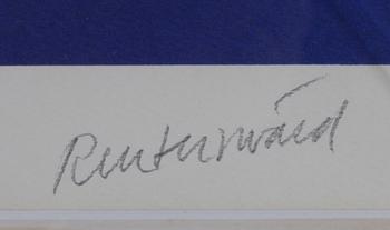 CARL FREDRIK REUTERSWÄRD, färglitografi, sign.