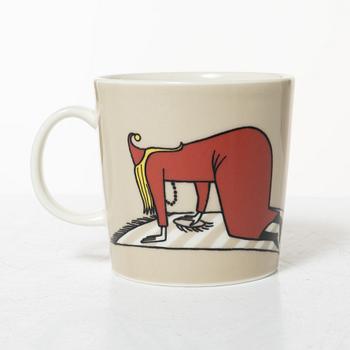 A set of 31 Moomin mugs, Arabia, Finland.