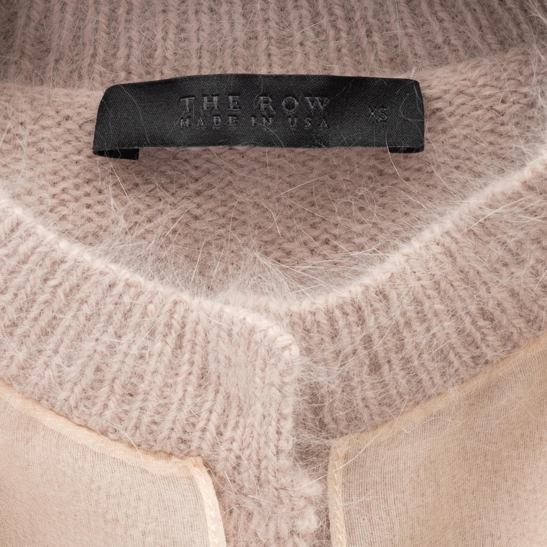 The Row, A wool and silk cardigan, size XS.