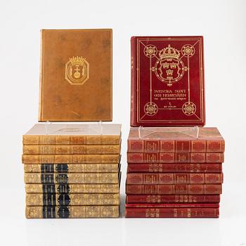 "Svenska slott och herresäten vid 1900-talets början", 18 volumes, different years and publishers.