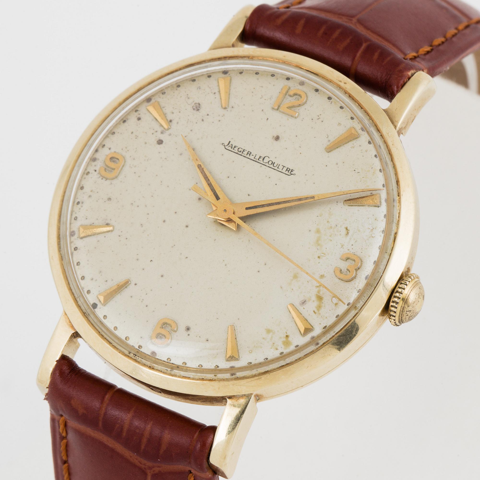 JAEGER LE COULTRE, wristwatch, 35 mm.