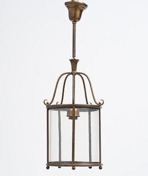 Harald Notini, a ceiling lamp model "6051", Arvid Böhlmarks Lampfabrik, Stockholm, 1920s-30s.