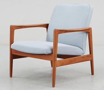 FÅTÖLJ, märkt DUX, 1950-tal.