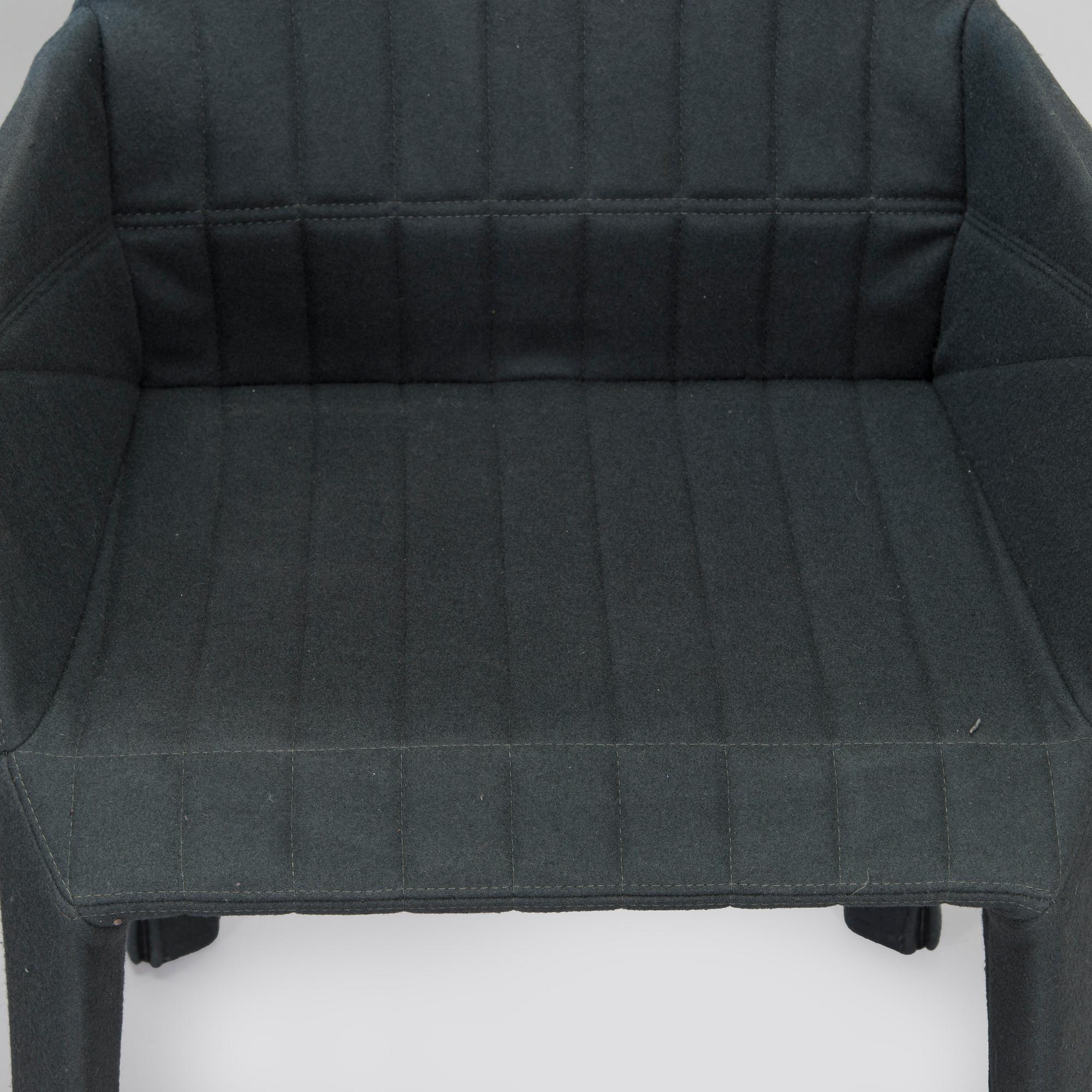 Ligne Roset, a set of 8 'Facett' dining chairs, France.