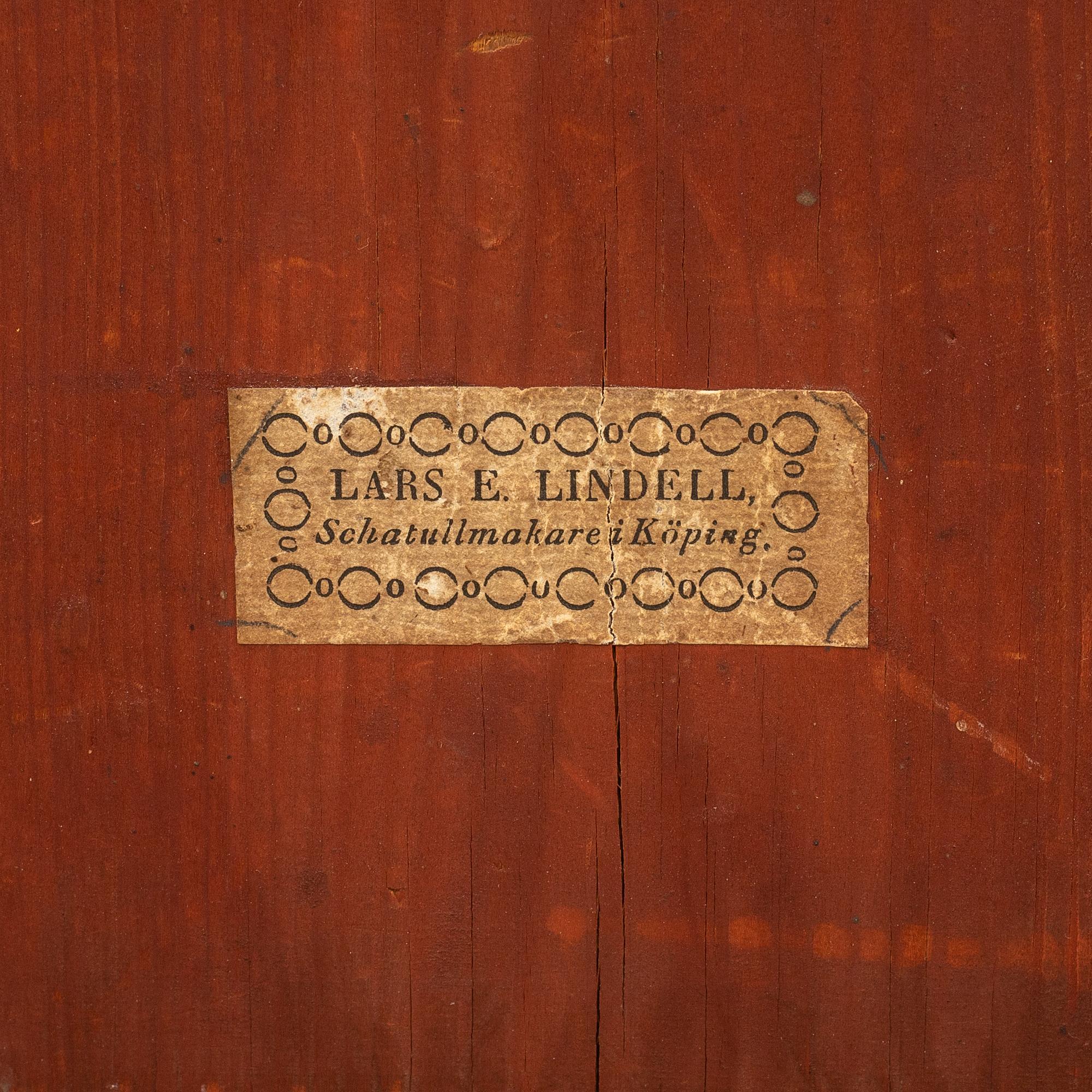 Fällbord av Lars Erik Lindell (mästare i Köping 1818-1843).