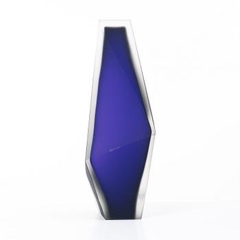 Lena Bergström, skulptur, glas, "Skyscraper one New York", Kosta Boda, 2024.