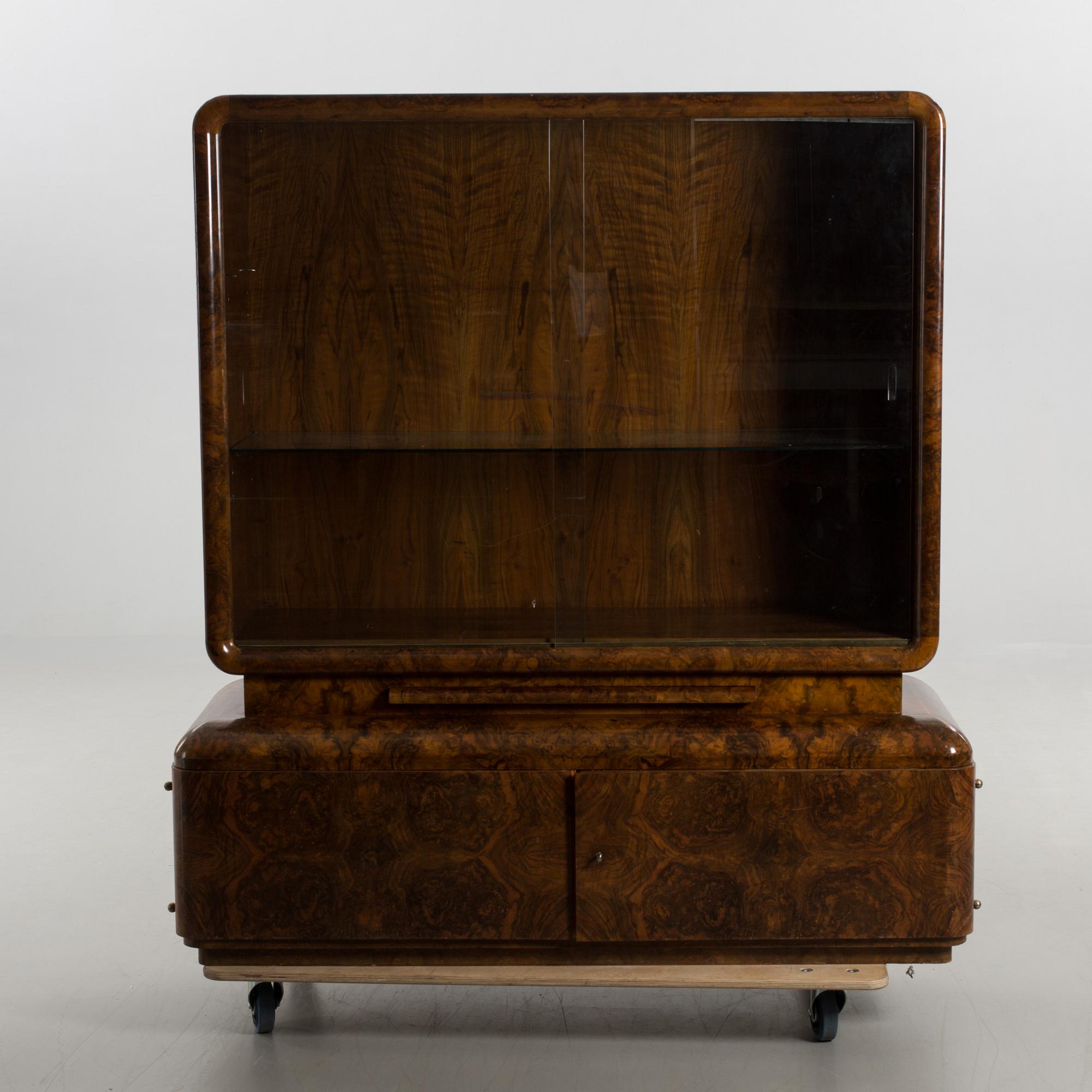 AN ART DECO CABINET, Müller Furniture, Austria.