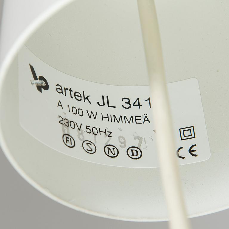 Juha Leiviskä, taklampa, JL341, Artek, 2000-tal.