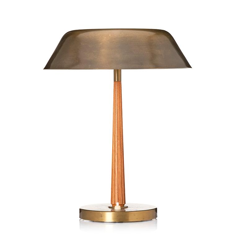 Harald Notini, a table lamp, model '15474', Arvid Böhlmarks lampfabrik, Sweden, 1940s.