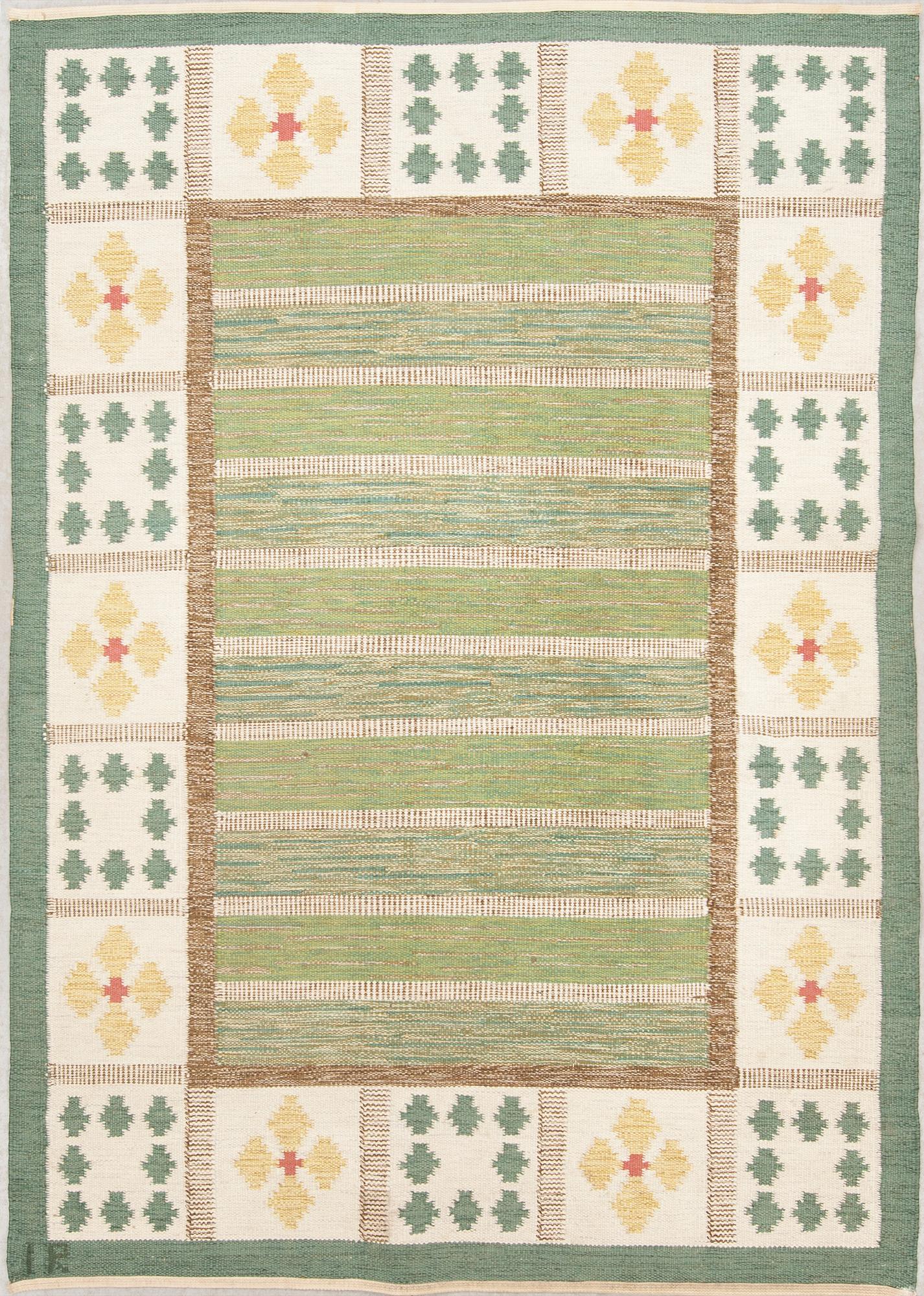 MATTA, rölakan, monogramsignerad IR, Ida Rydelius, ca 245 x 169,5 cm.