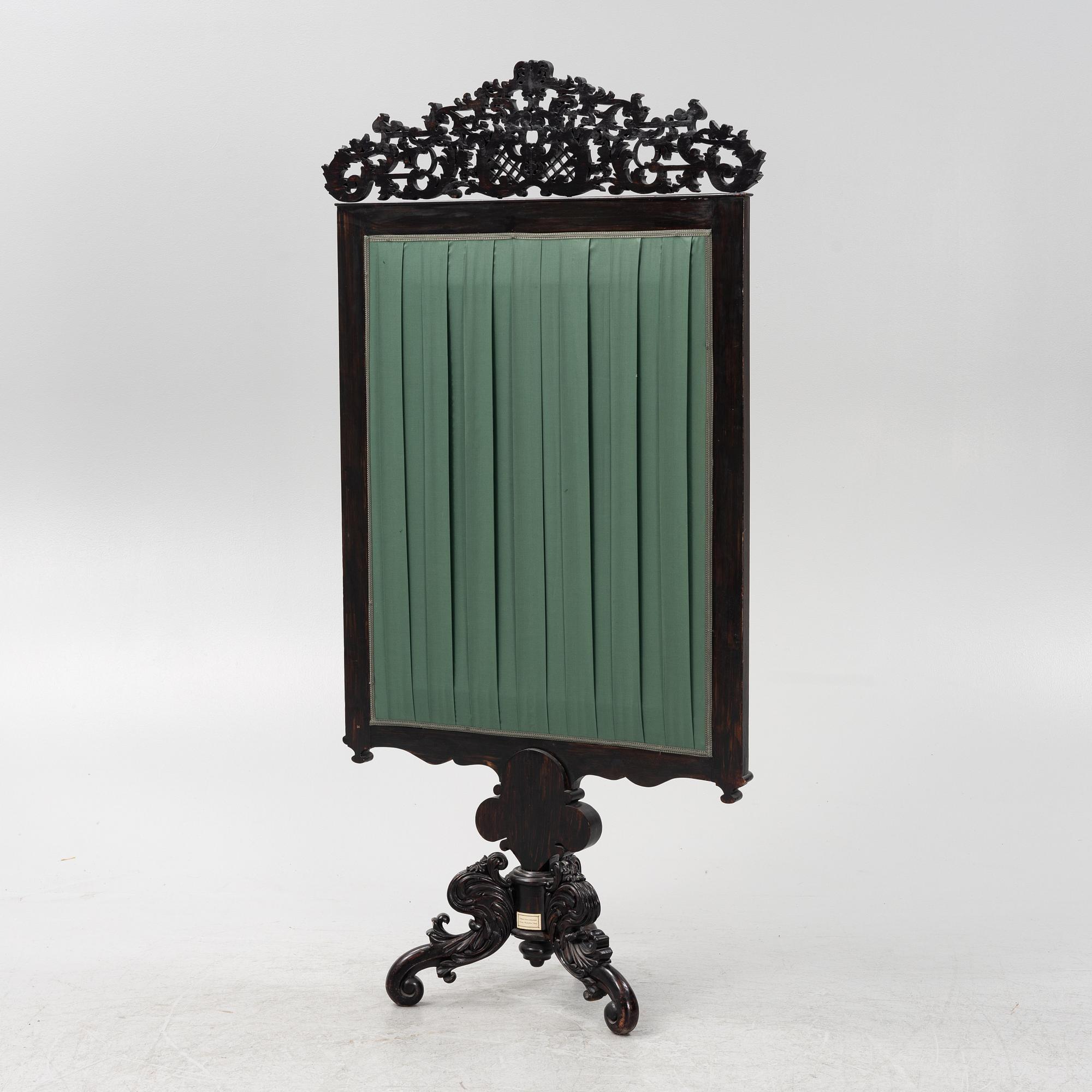 A 19th Century screen.