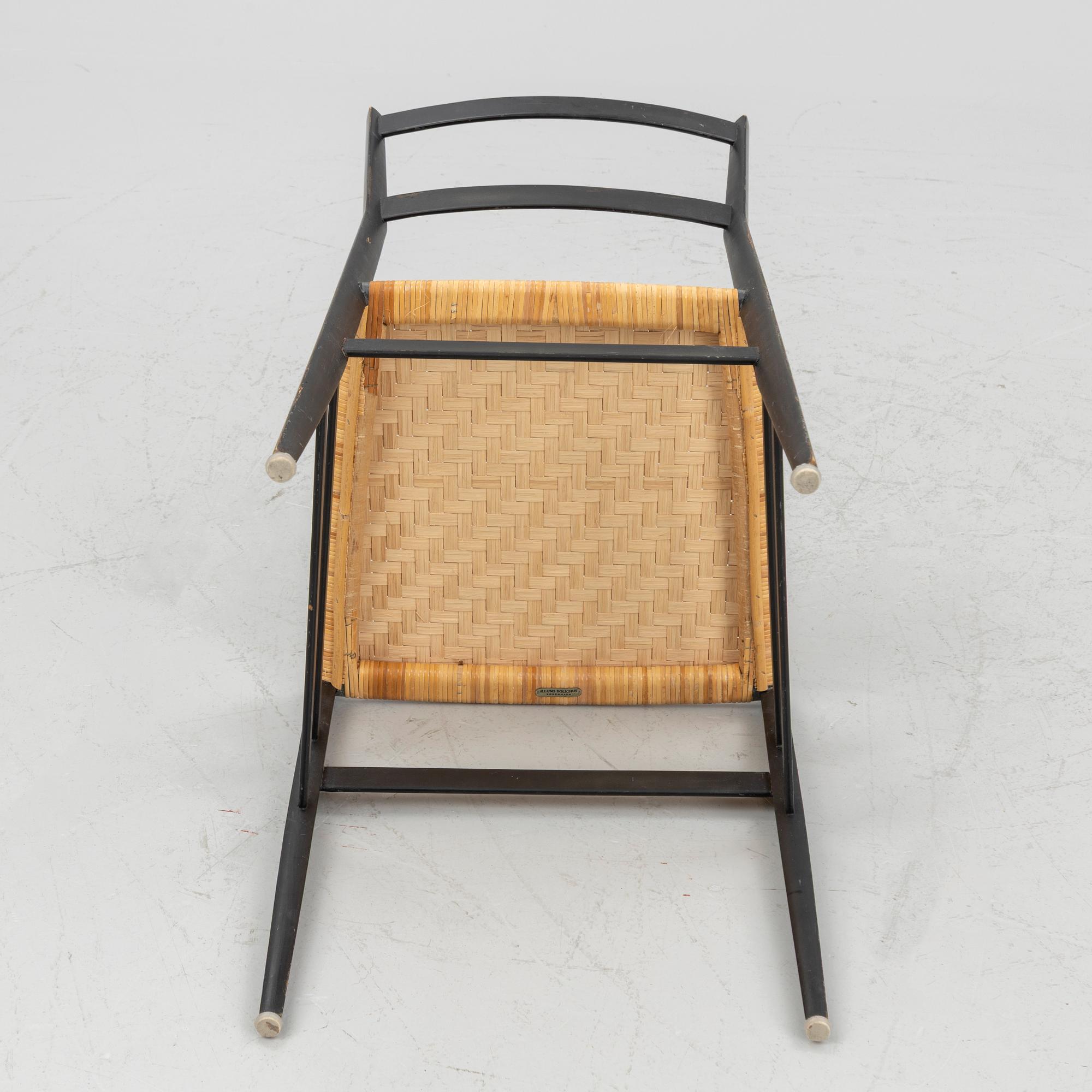 Gio Ponti, a 'Superleggera' chair, sold at Illums Bolighus, 1960's.
