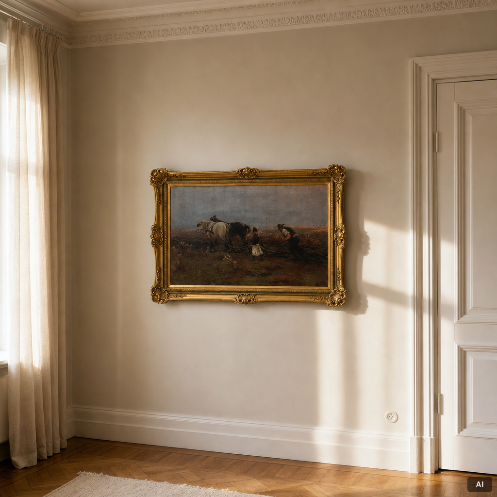 László Pataky, Ploughing.