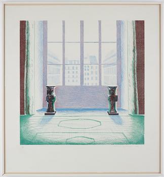 David Hockney, "Two vases in the Louvre".