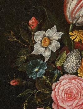 Johannes (Jan) Moninckx, Still Life with a Bird and a Pocket Watch.