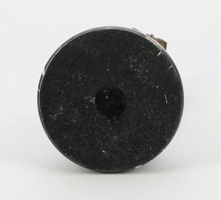 OKÄND KONSTNÄR, skulptur, patinerad metall, 1900-talets första hälft.