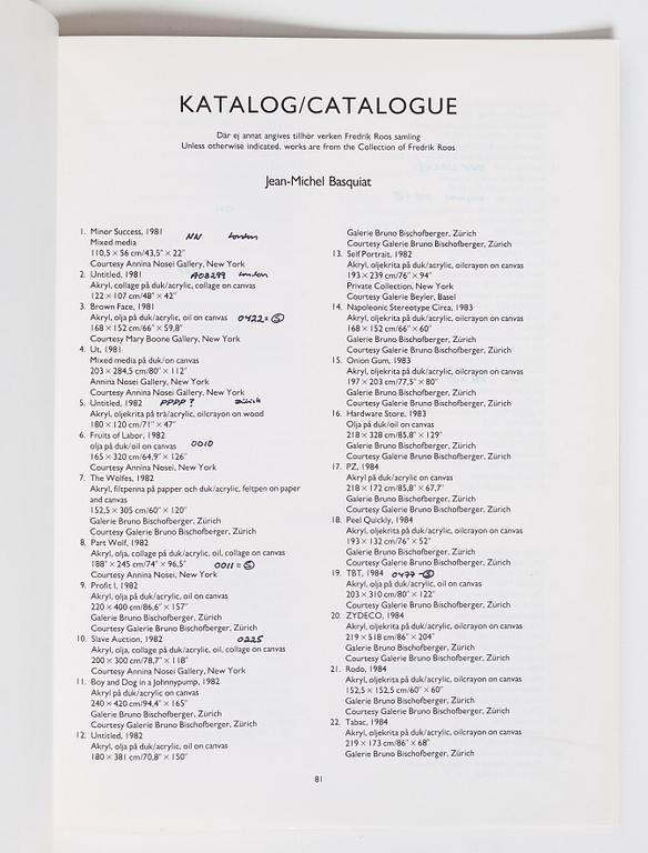 Jan-Eric Löwenadlers betydande och omfattande referensbibliotek av konstlitteratur.