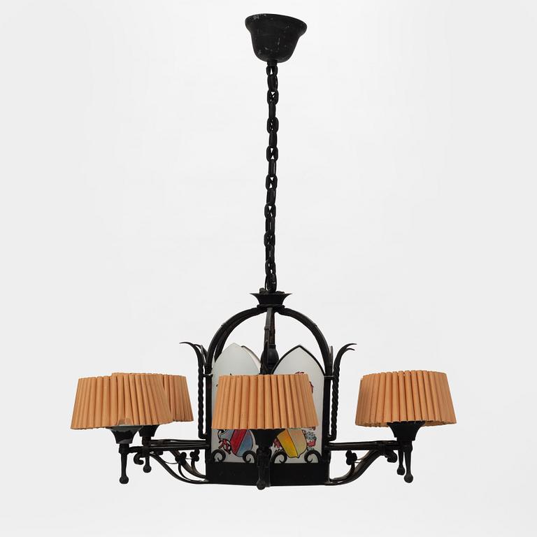 A ceiling light, first half of the 20th Century.
