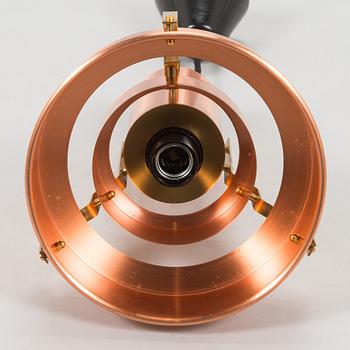 A copper pendant light for Corona group, Denmark,  second half of the 20th century.