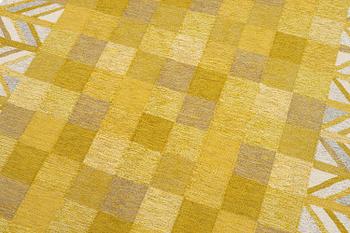 A carpet, flat weave, c. 242 x 180 cm.