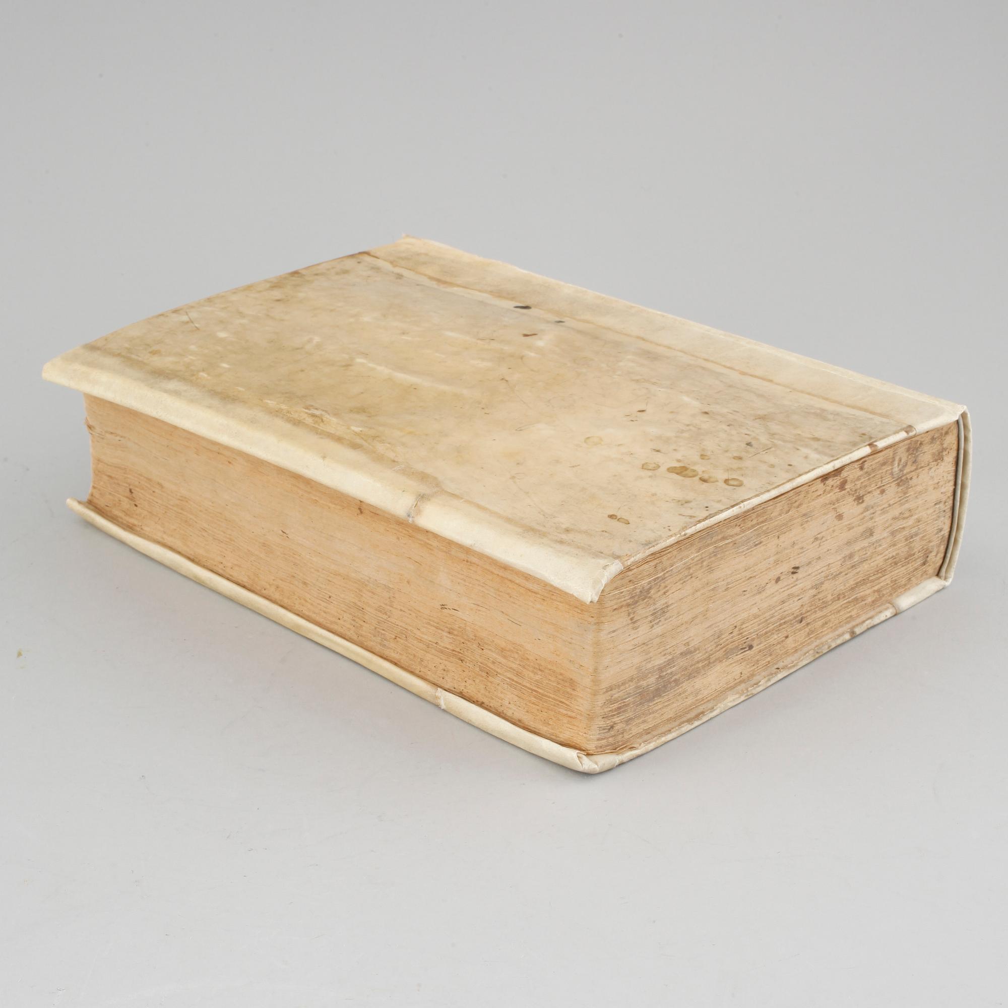 LAGBOK, Sverikes Rikes Lagh Böker, Stockholm, 1666. - Bukowskis