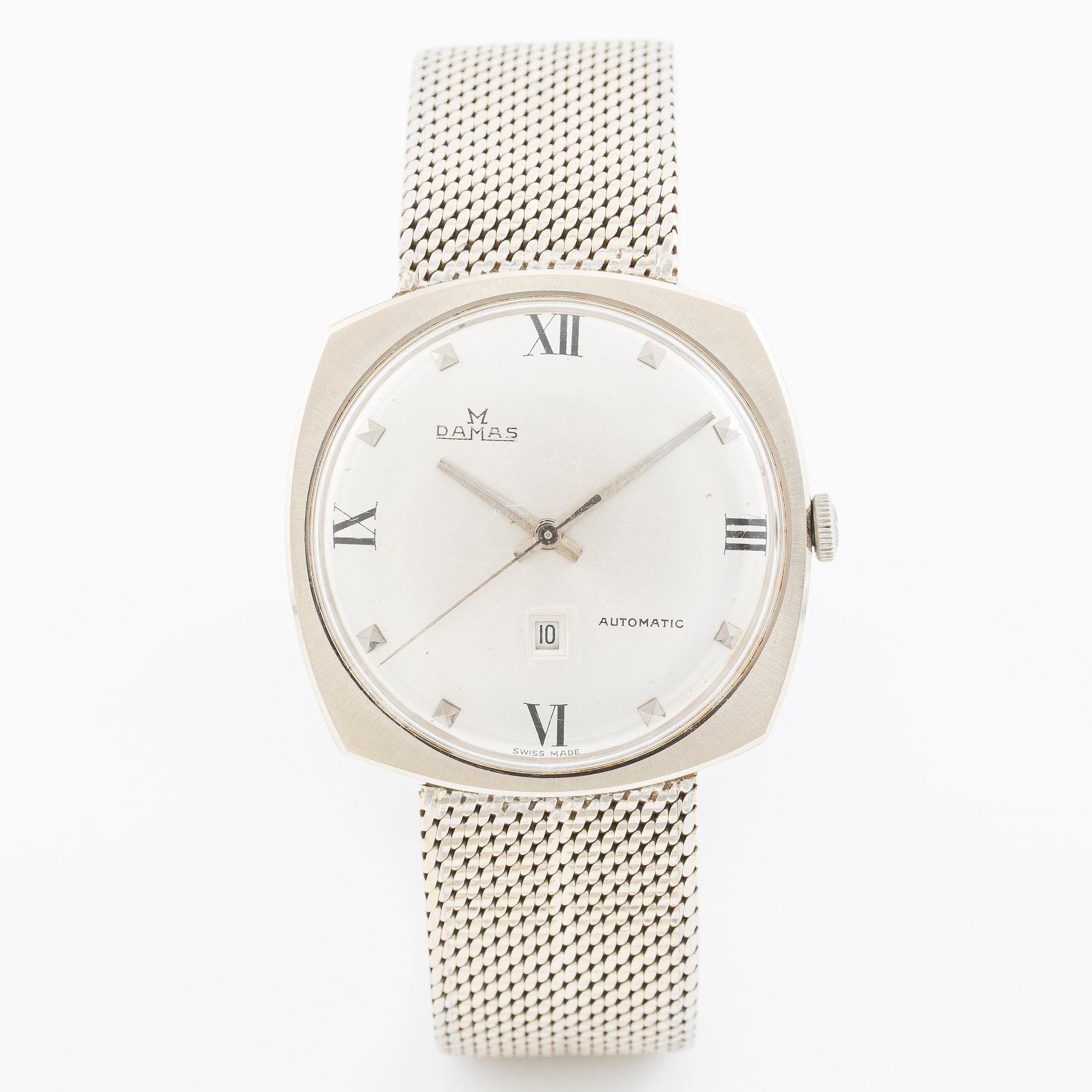 Ramas, armbandsur, 18K guld, 34 mm.
