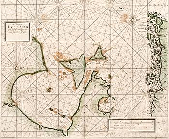 57. A NAUTICAL CHART.