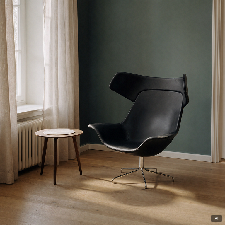 Michael Sodeau, fåtölj, "Oyster High", Offecct, 2000-tal.