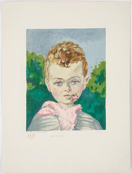 Kees Van Dongen · KEES VAN DONGEN, färglitografi, numrerad EA XXVI/LX.