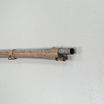 A percussion rifle for the swedish army, m/1815-49.