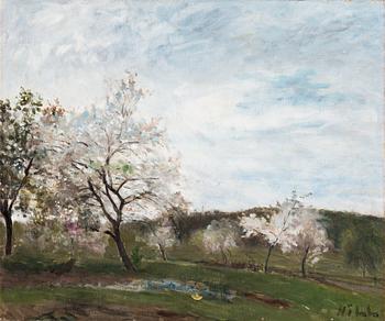 Carl Fredrik Hill, "Det blommande fruktträdet III".