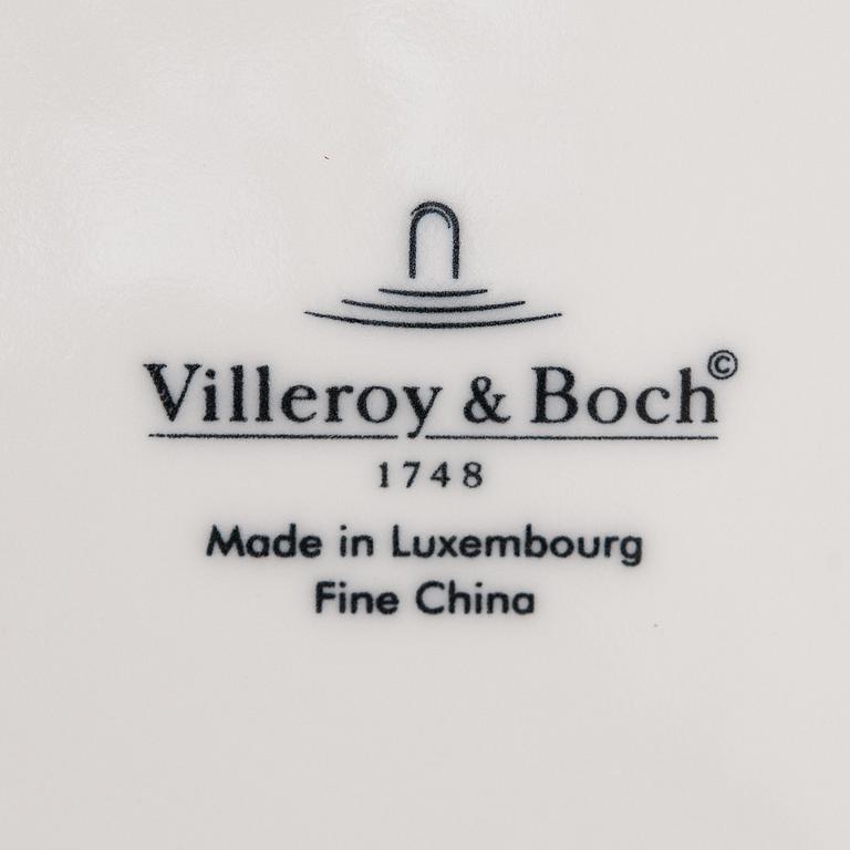 Service parts, "New wave", 37 parts, Villeroy & Boch. Germany.