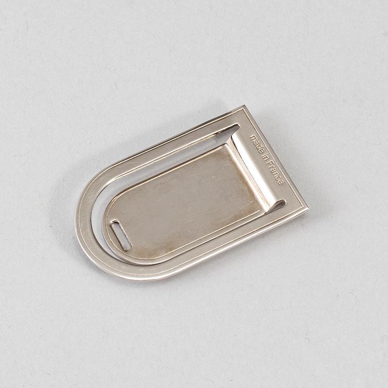 A Louis Vuitton money clip.