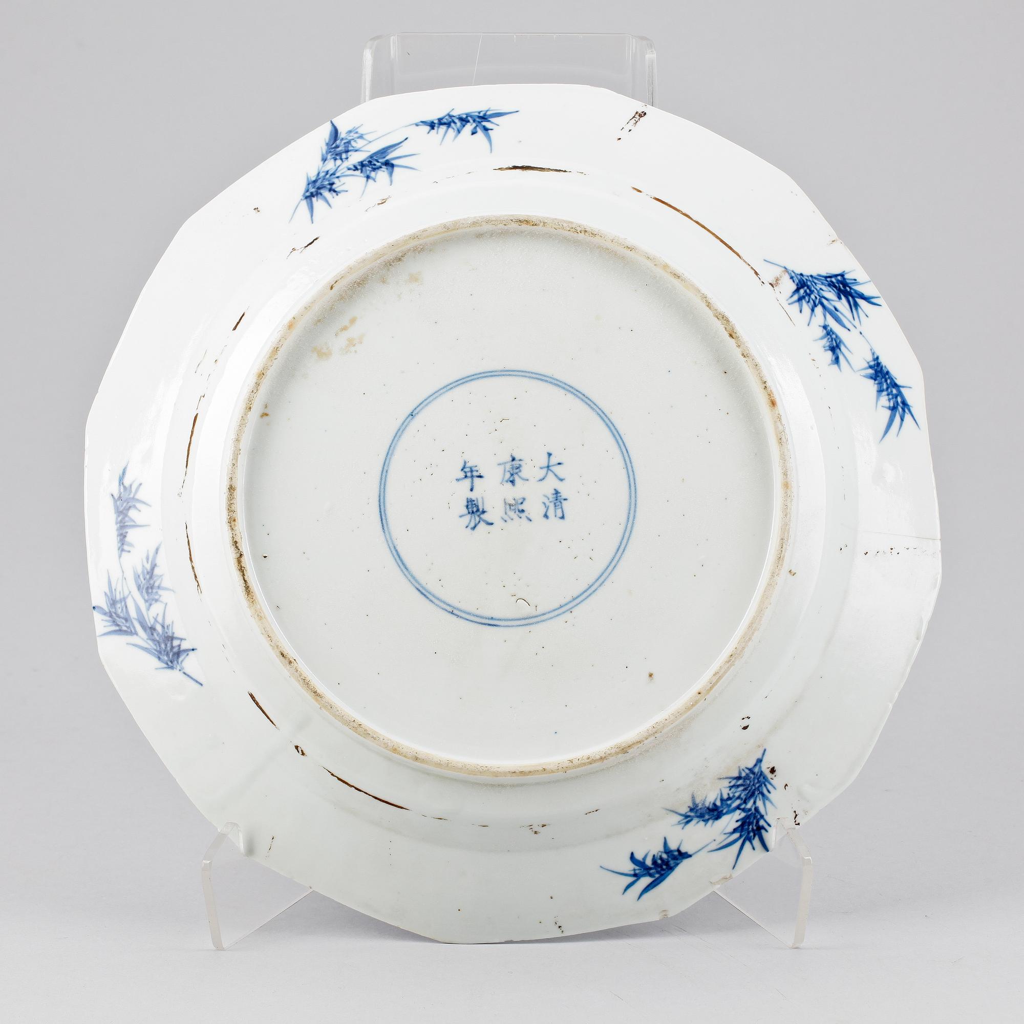 FAT, porslin. Sen Qing dynasti, 1800-tal.